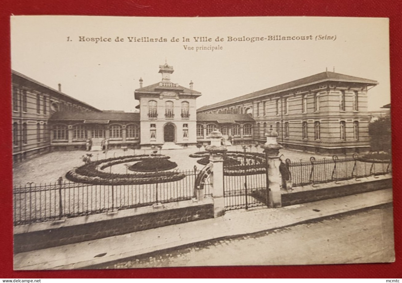 CPA - Hospice De Vieillards De La Ville De Boulogne Billancourt -(Seine) Vue Principale - Boulogne Billancourt