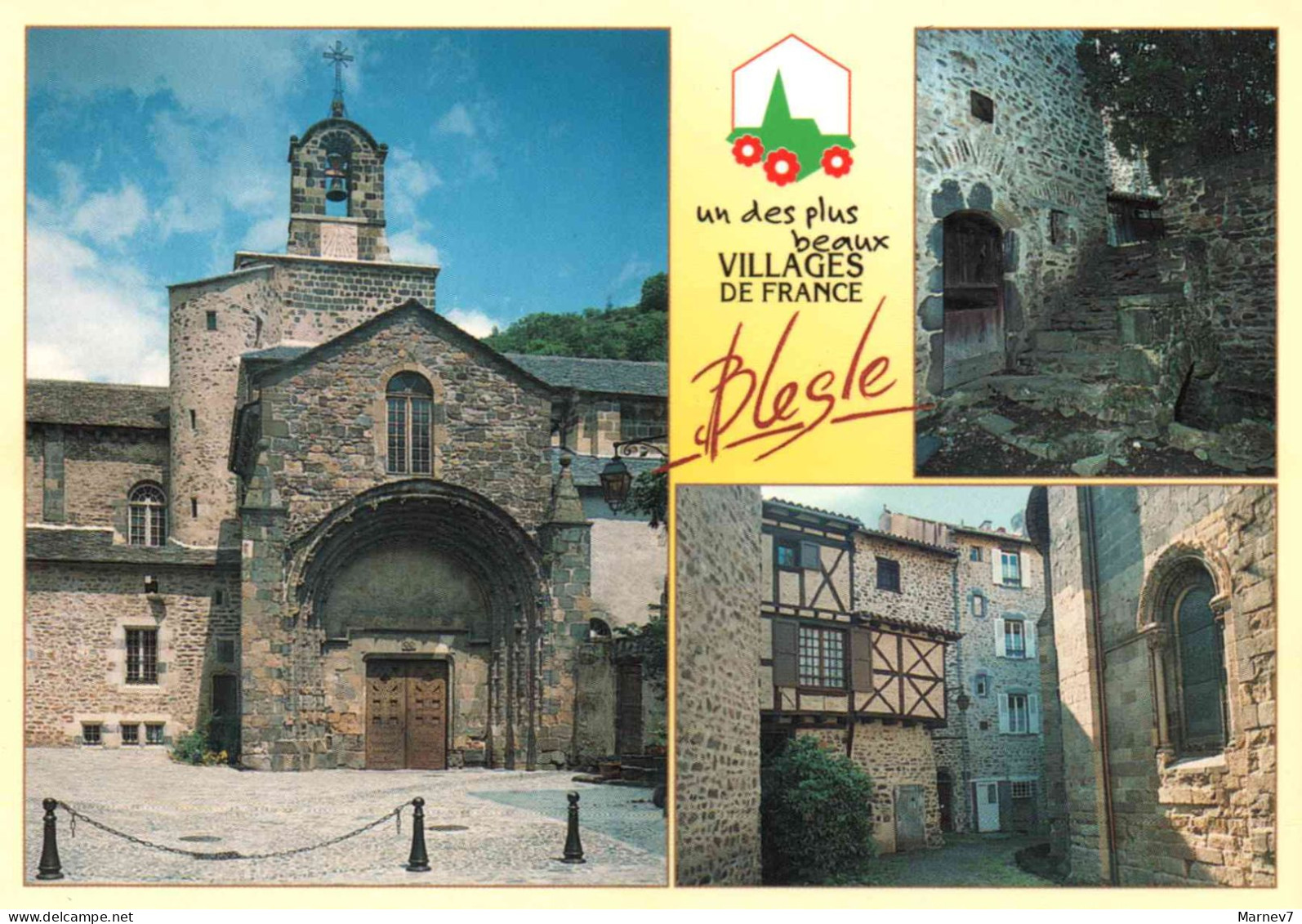 43 Hte Haute Loire - CPM - BLESLE - Eglis Saint PIERRE - Ancienne Abbatiale - Maisons Pans De Bois - Beau Village France - Blesle