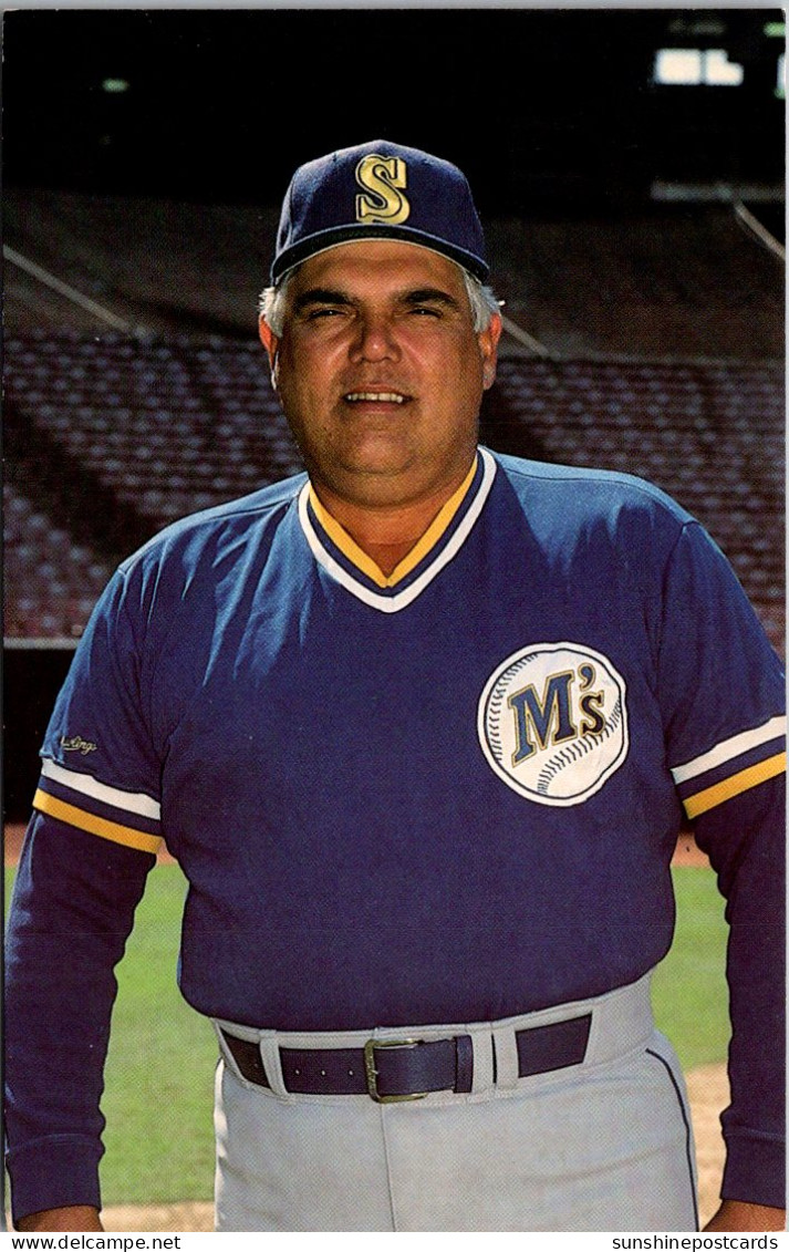 Baseball Billy Connors Coach Seattle Mariners - Honkbal