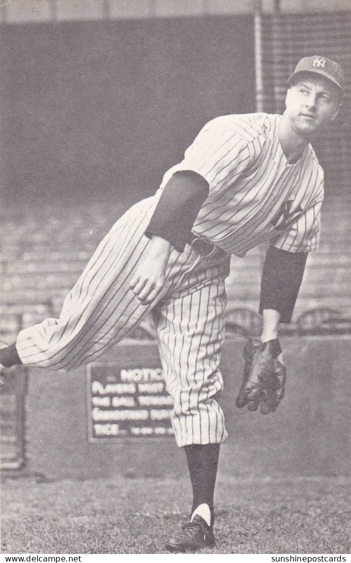 Baseball Monte Pearson 1938 New York Yankees - Honkbal