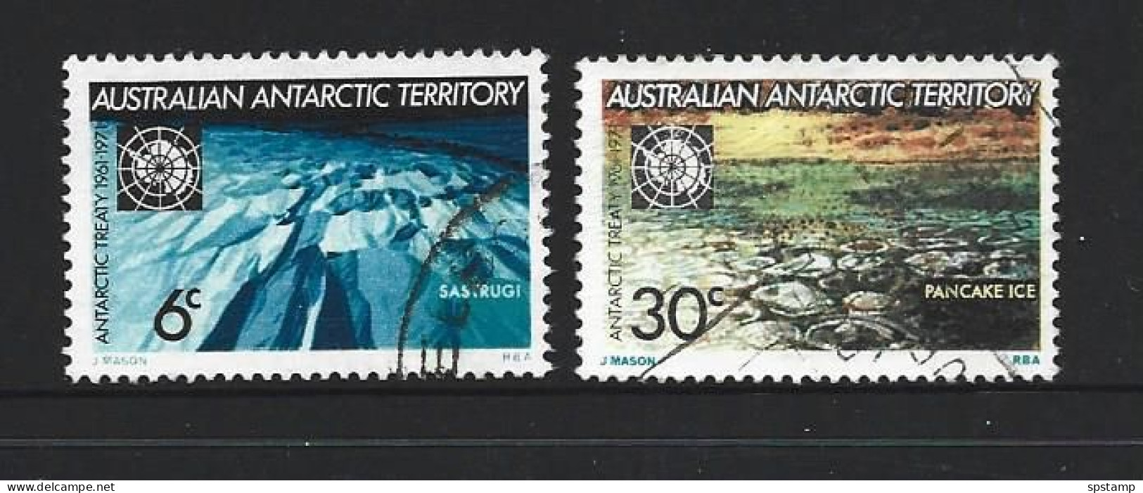 Australian Antarctic Territory 1971 Treaty Set Of 2 FU - Used Stamps