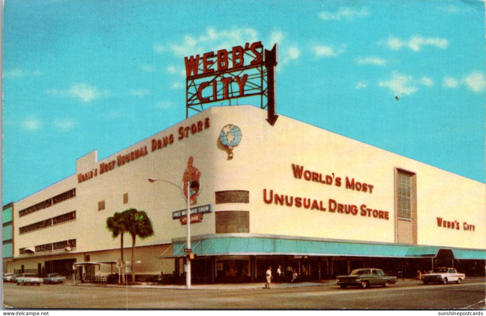 Florida St Petersburg Webb's City World's Most Unusual Drug Store 1972 - St Petersburg