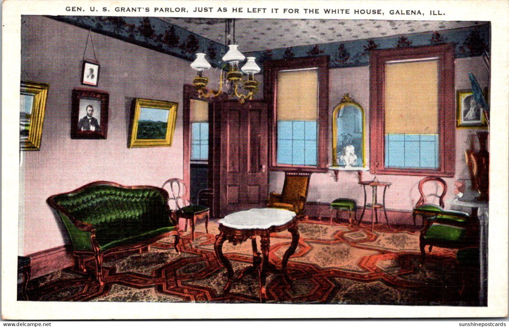 Illinois Galena General U S Grant's Home Parlor - Autres & Non Classés