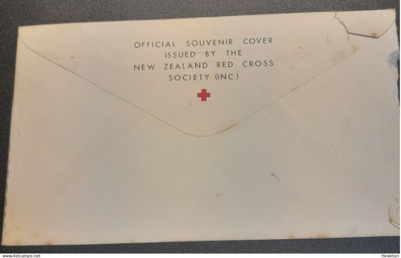 New Zealand Red Cross Society 1859-1959 Souvenir Cover - Briefe U. Dokumente