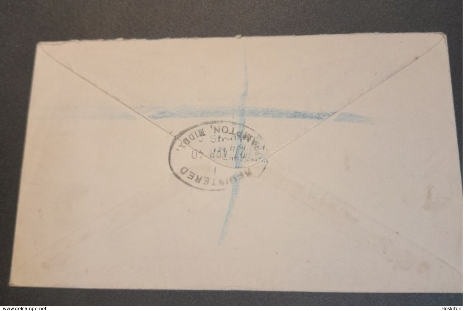 Jan 2 1940 Centennial Stamp Issue.8d Stamp - Brieven En Documenten