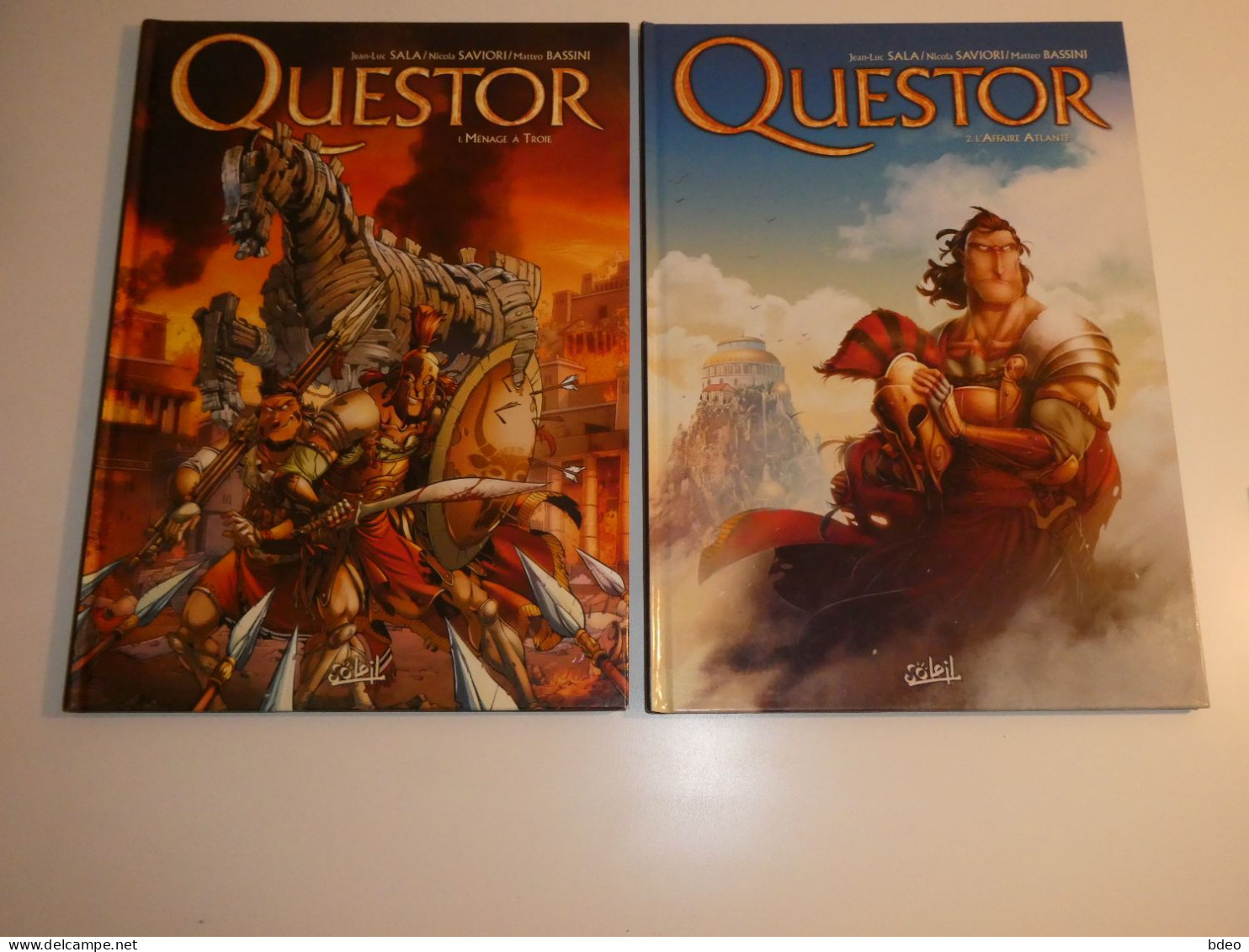 LOT EO QUESTOR TOMES 1/2 / TBE - Lots De Plusieurs BD