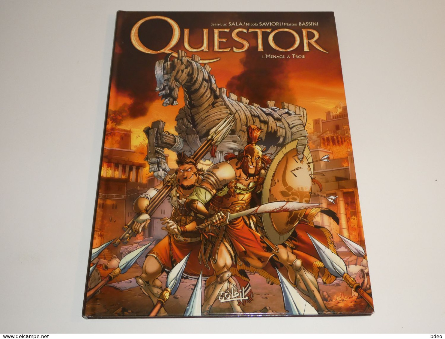 LOT EO QUESTOR TOMES 1/2 / TBE