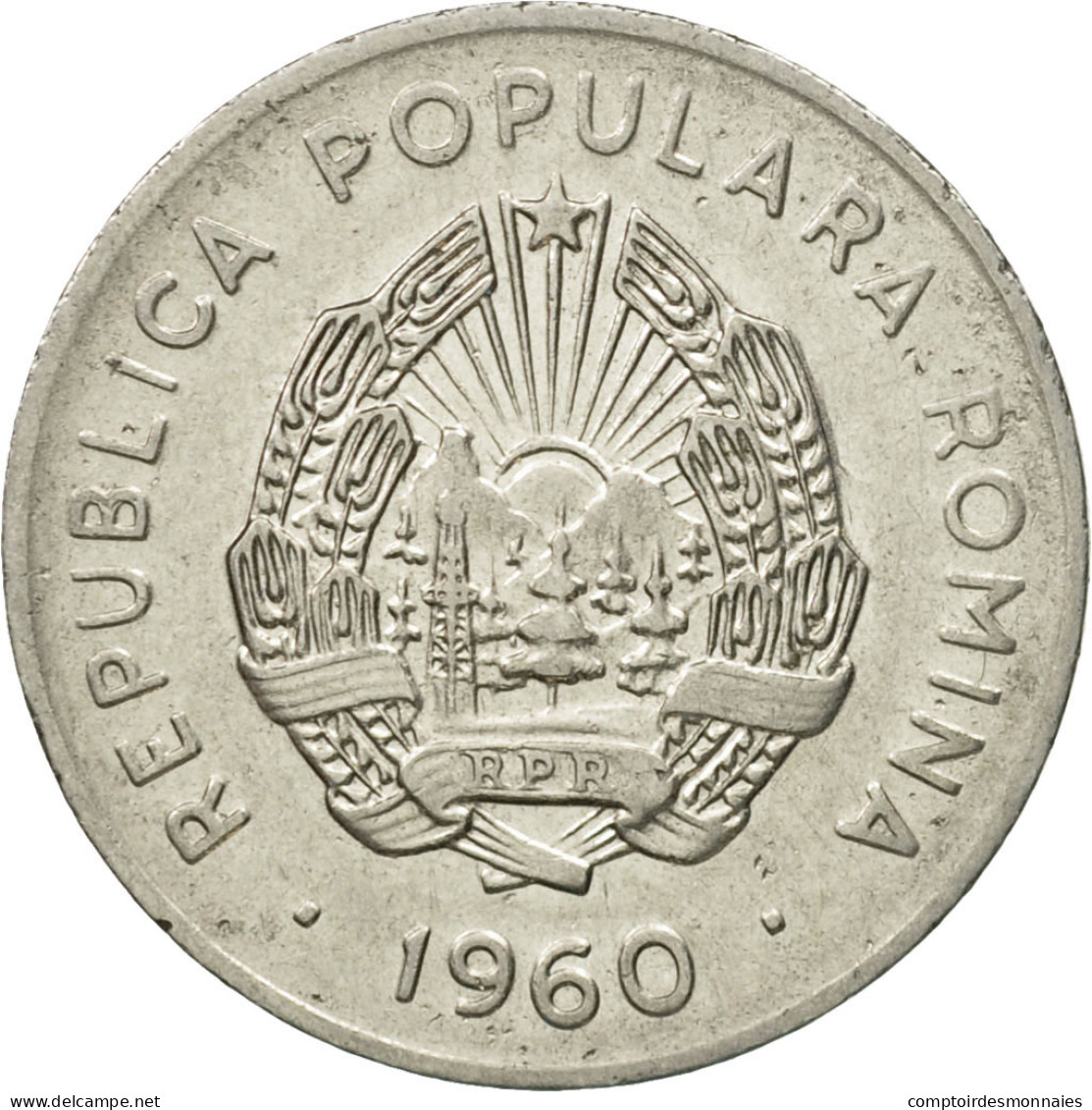 Monnaie, Roumanie, 25 Bani, 1960, TTB+, Nickel Clad Steel, KM:88 - Roumanie