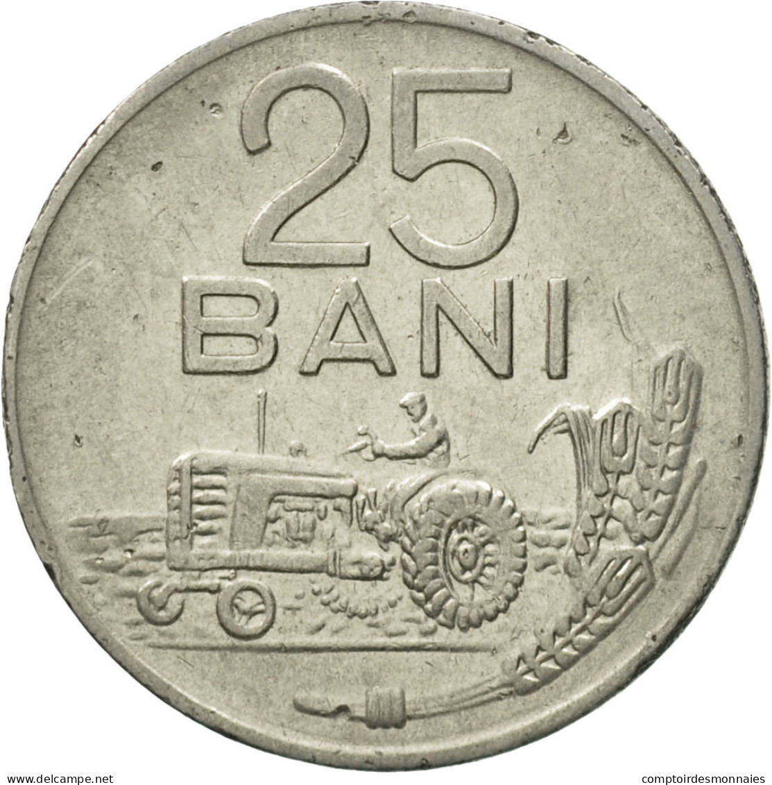 Monnaie, Roumanie, 25 Bani, 1960, TTB+, Nickel Clad Steel, KM:88 - Roumanie