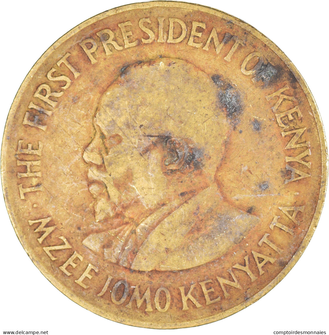 Monnaie, Kenya, 10 Cents, 1974 - Kenya