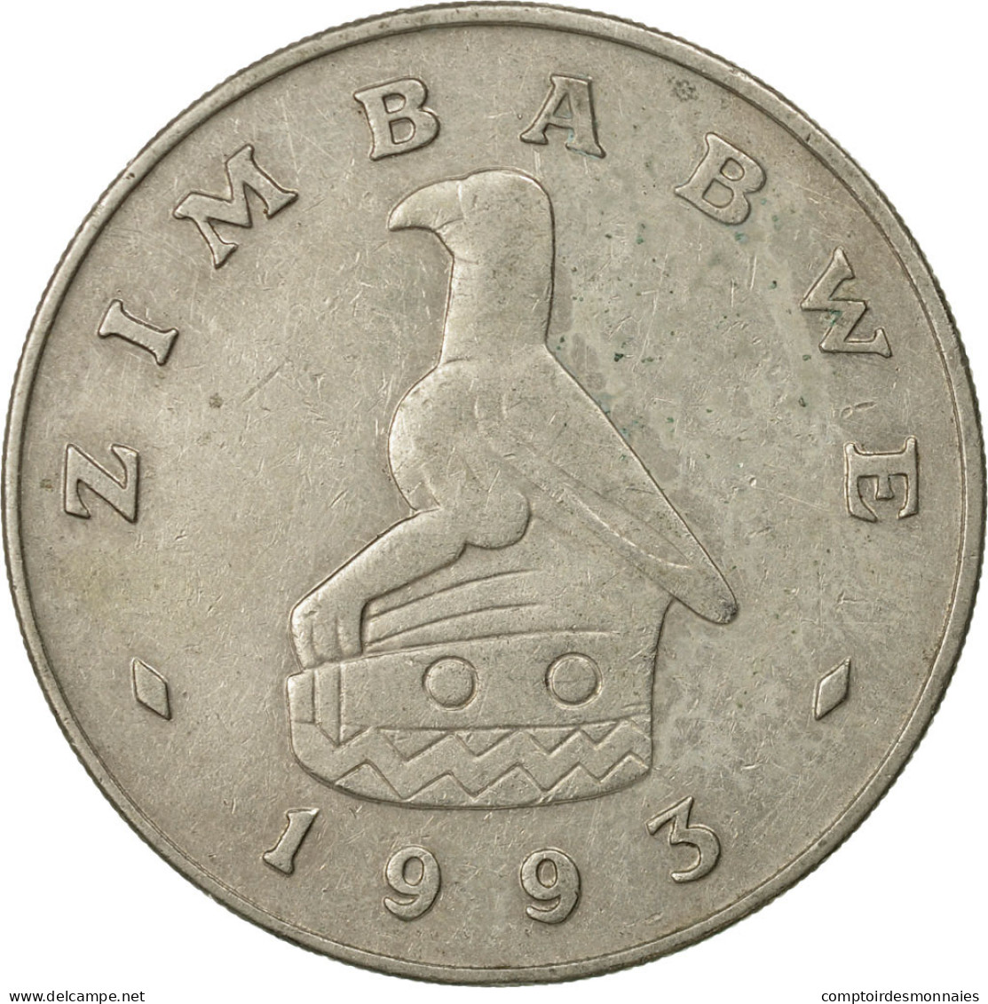 Monnaie, Zimbabwe, Dollar, 1993, TTB, Copper-nickel, KM:6 - Zimbabwe