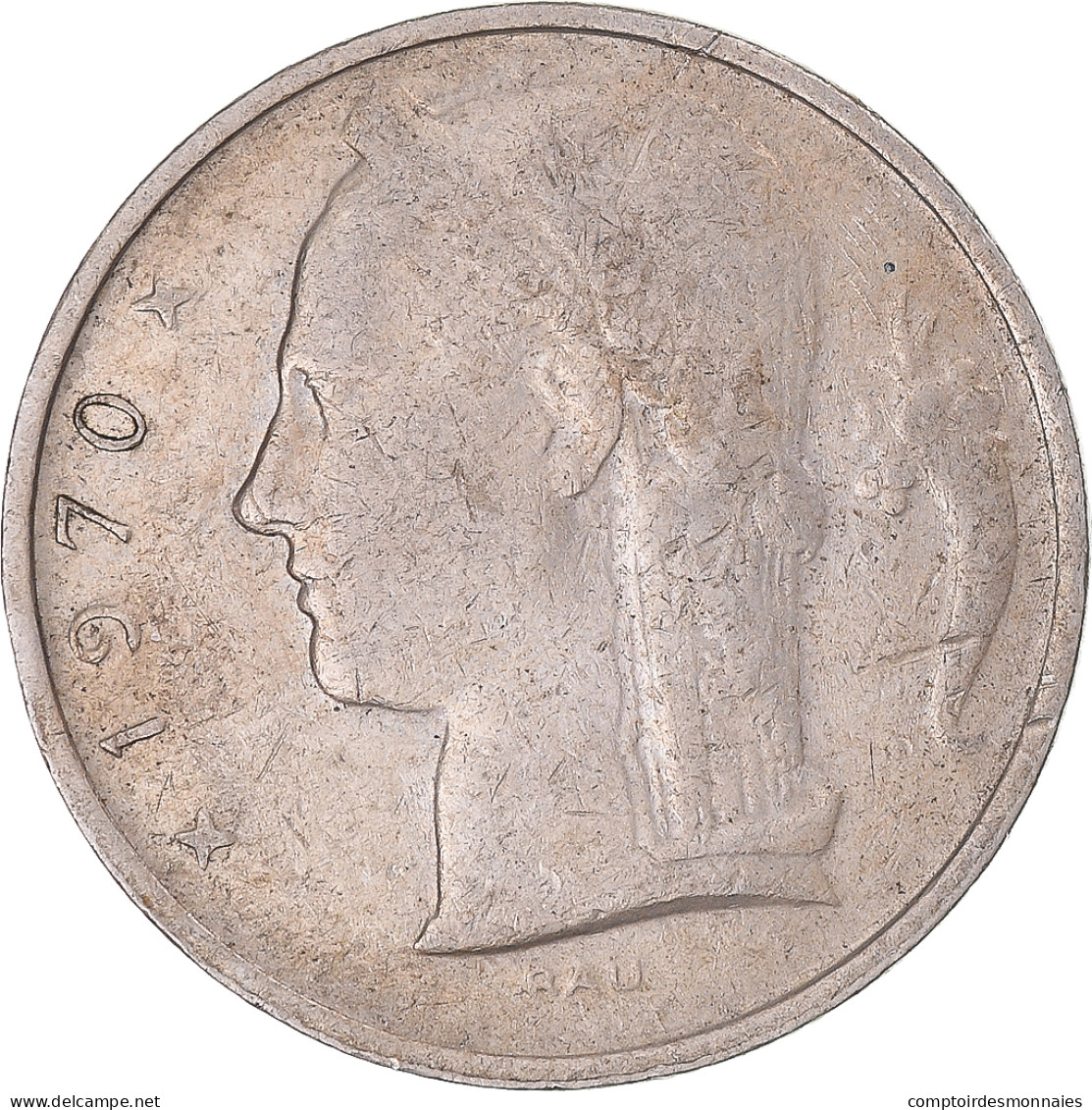 Monnaie, Belgique, 5 Francs, 5 Frank, 1970 - 5 Frank