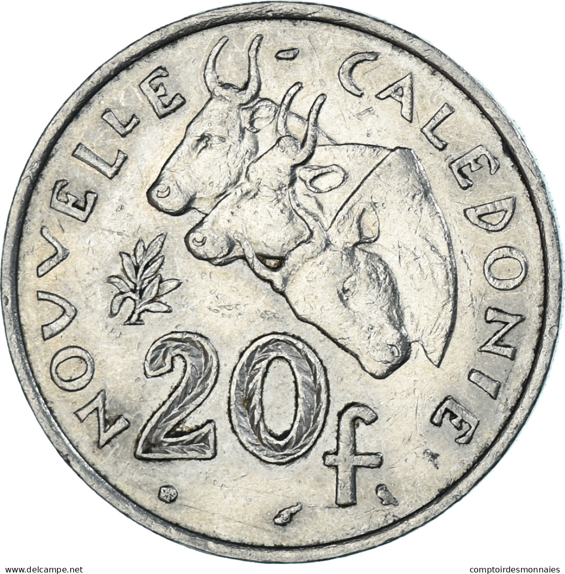 Monnaie, Nouvelle-Calédonie, 20 Francs, 1972 - Nouvelle-Calédonie