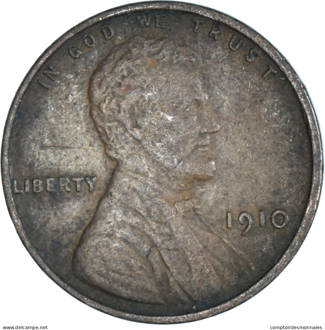 Monnaie, États-Unis, Cent, 1910 - 1883-1913: Liberty (Liberté)