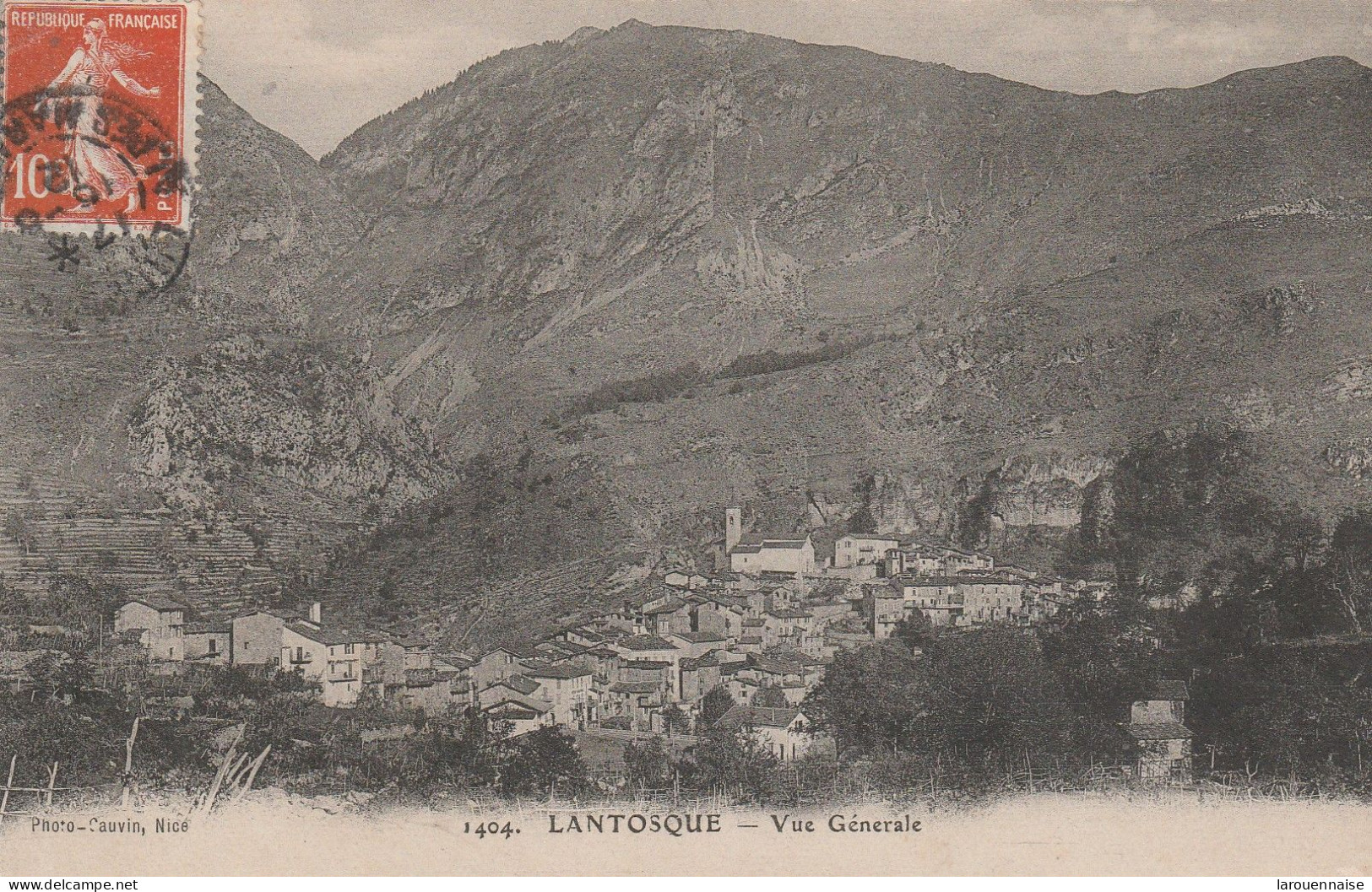 06 - LANTOSQUE - Vue Générale - Lantosque