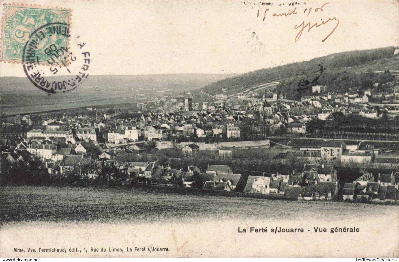 FRANCE - La Ferté-sous-Jouarre  - Vue Générale -   Carte Postale Ancienne - Meaux