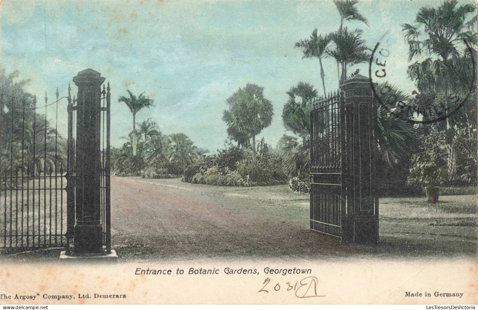ETATS UNIS - Georgetown - Entrance To Botanic Gardens - Colorisé - Carte Postale Ancienne - Washington DC