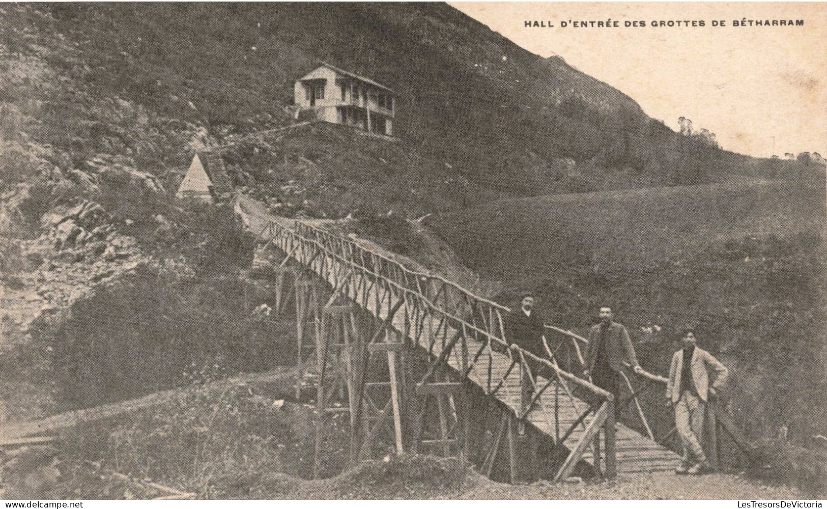 FRANCE - Hall D'entrée Des Grottes De Bétharram - Carte Postale Ancienne - Saint Pe De Bigorre