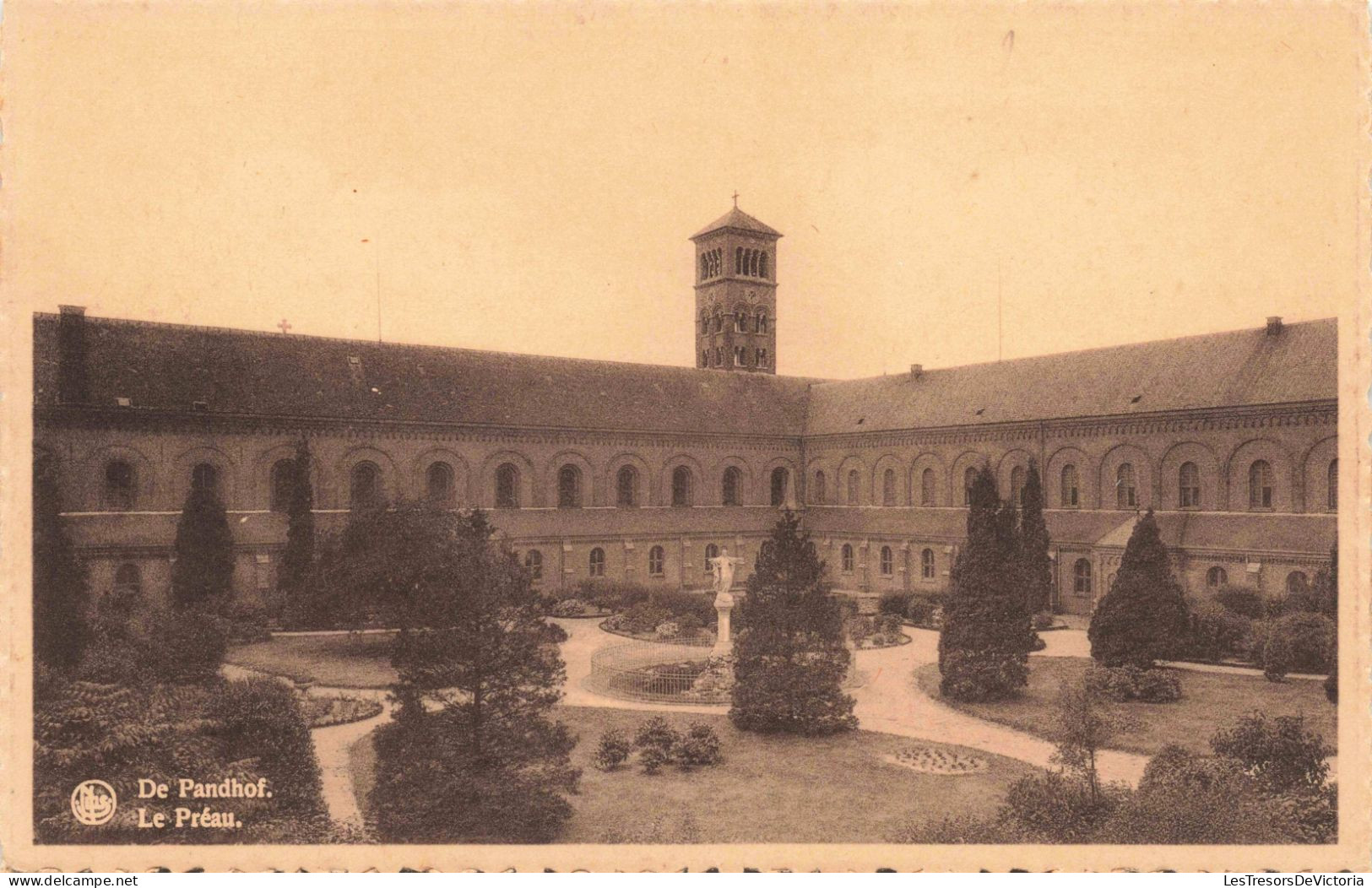 BELGIQUE - Westmalle - Abbaye Cistercienne - Le Préau - Carte Postale  Ancienne - Antwerpen