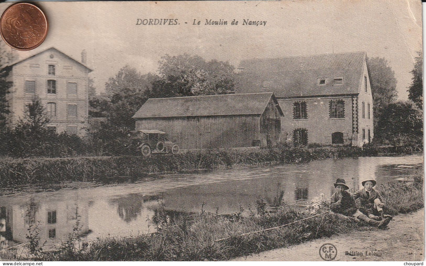 45 - Carte Postale Ancienne De  DORDIVES   Le Moulin De Nançay - Dordives