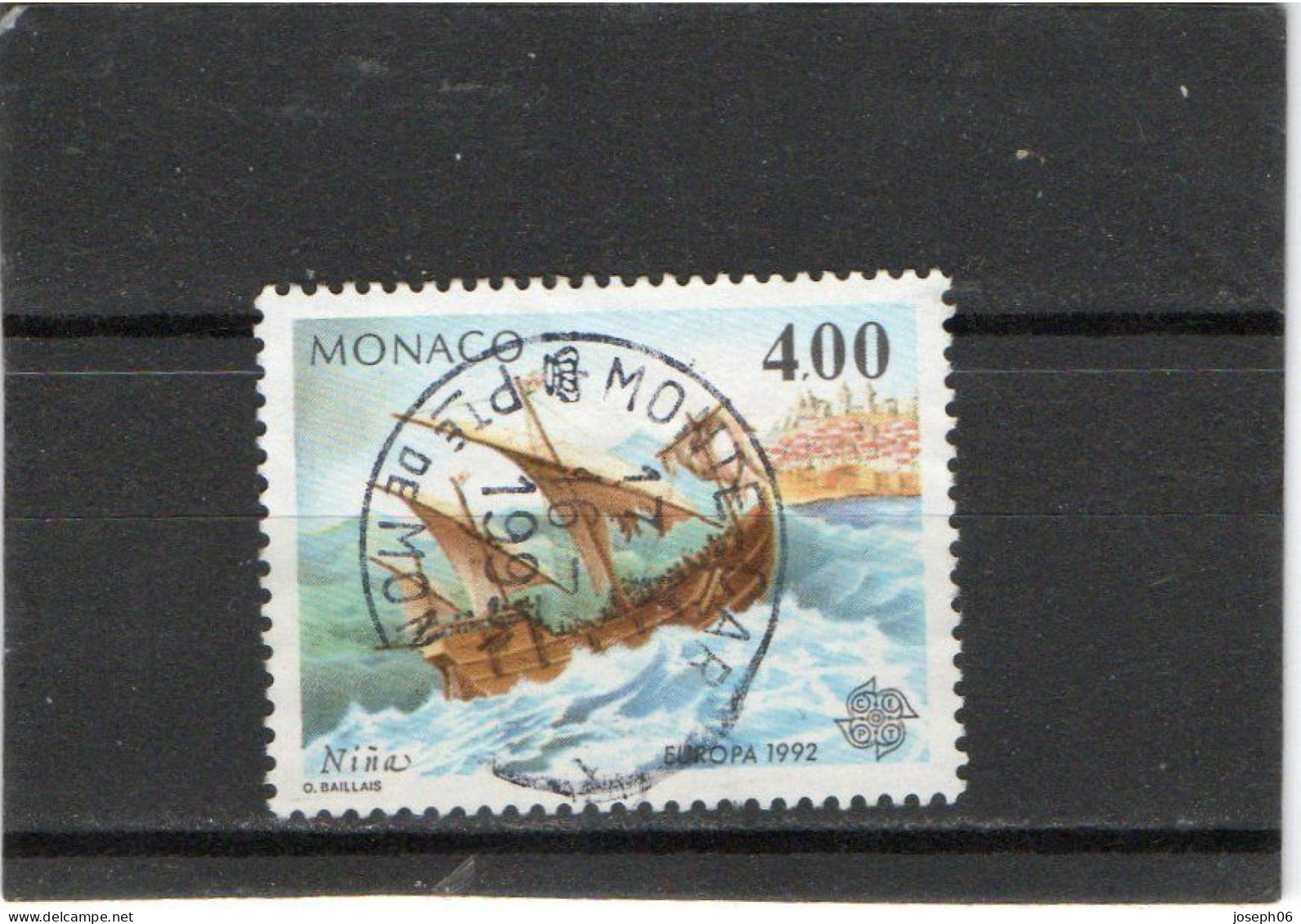 MONACO    1992  Y.T. N° 1827  Oblitéré - Used Stamps