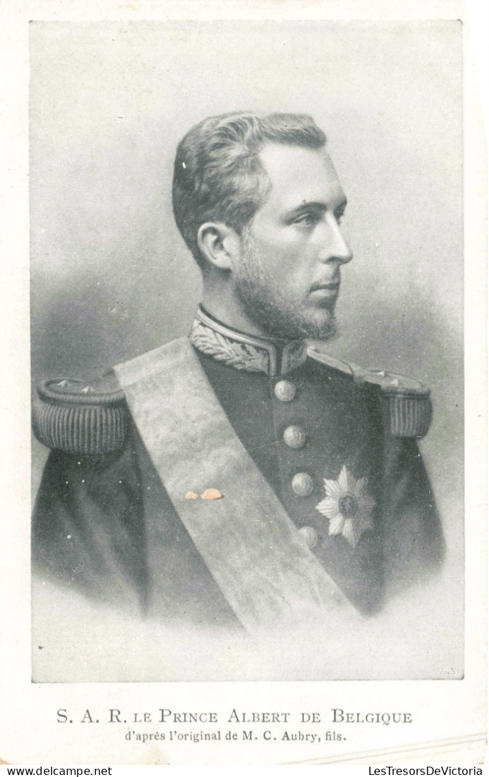 FAMILLE ROYALE - SAR Le Prince Albert De Belgique - Carte Postale  Ancienne - Koninklijke Families