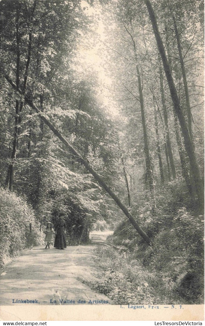 BELGIQUE - Brabant Flamand - Linkebeek - La Vallée Des Artistes - Carte Postale Ancienne - Linkebeek