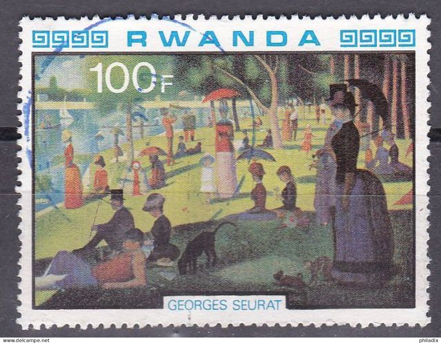 Ruanda Marke Von 1980 O/used (A3-4) - Used Stamps