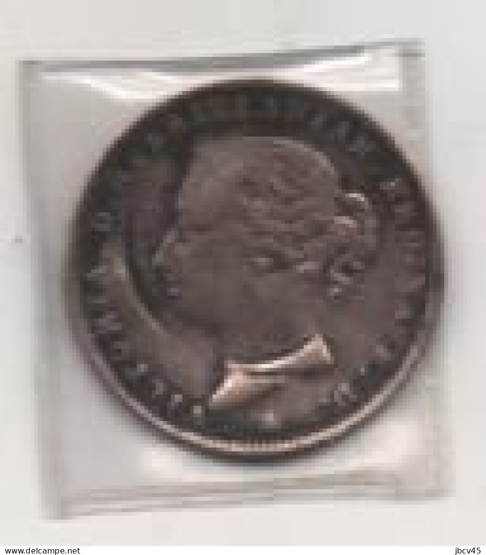 Piece One Twenty Fourth Of Shilling  JERSEY 1888 Victoria - Autres & Non Classés