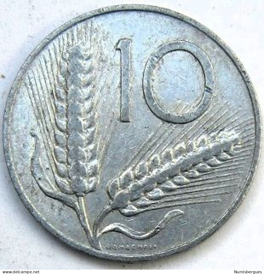Pièce De Monnaie 10 Lires 1955 - 10 Lire
