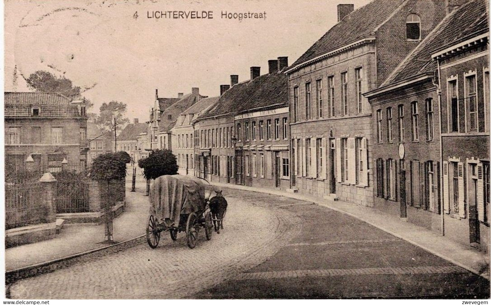 4.LICHTERVELDE - Hoogstraat. - Lichtervelde