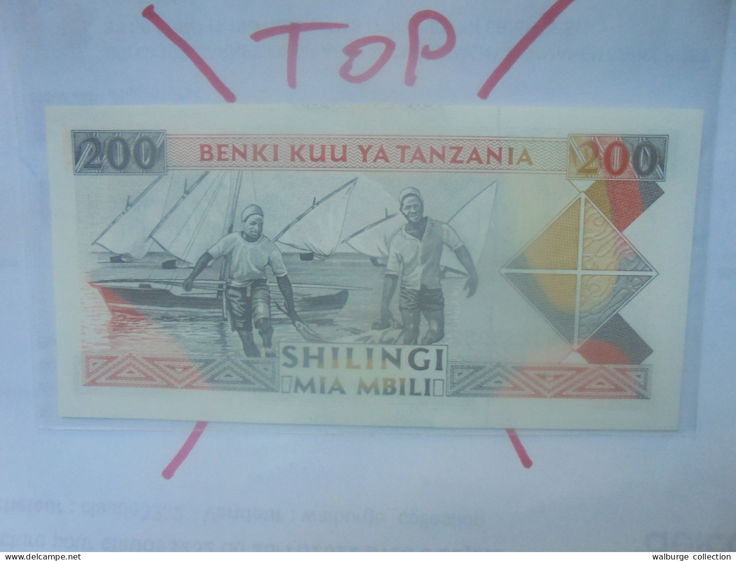 TANZANIE 200 SHILLINGS 1993 Neuf (B.30) - Tanzania