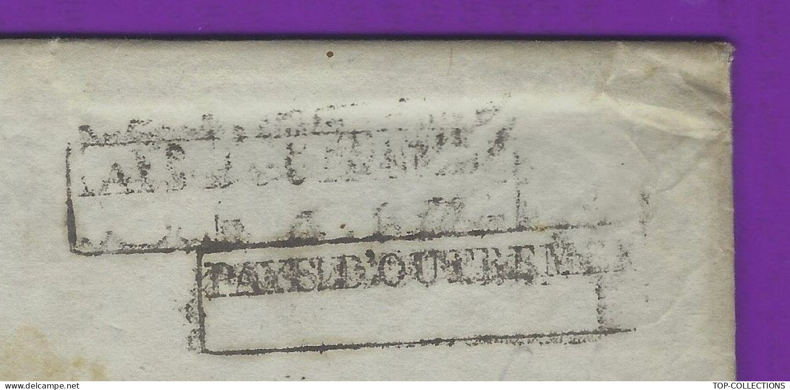 1832  LETTRE Pointe à Pitre  Guadeloupe Hart Rame Barron  Navire « Revanche » => De Bragelongne Bordeaux V.HISTORIQUE - 1800 – 1899