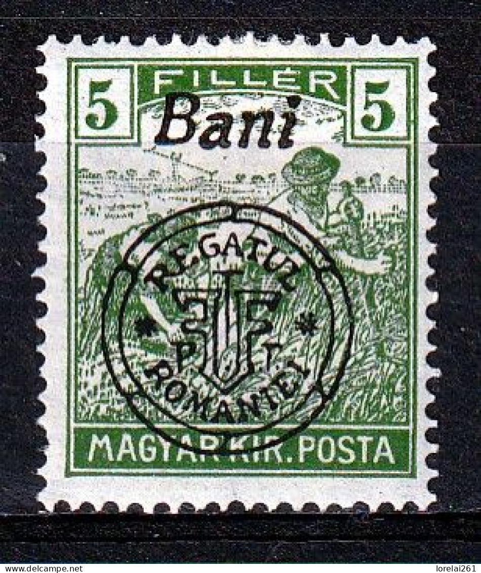 1919 - Romanian Occupation In Hungary  Mi No  28 II  LES SACKER - Bezetting