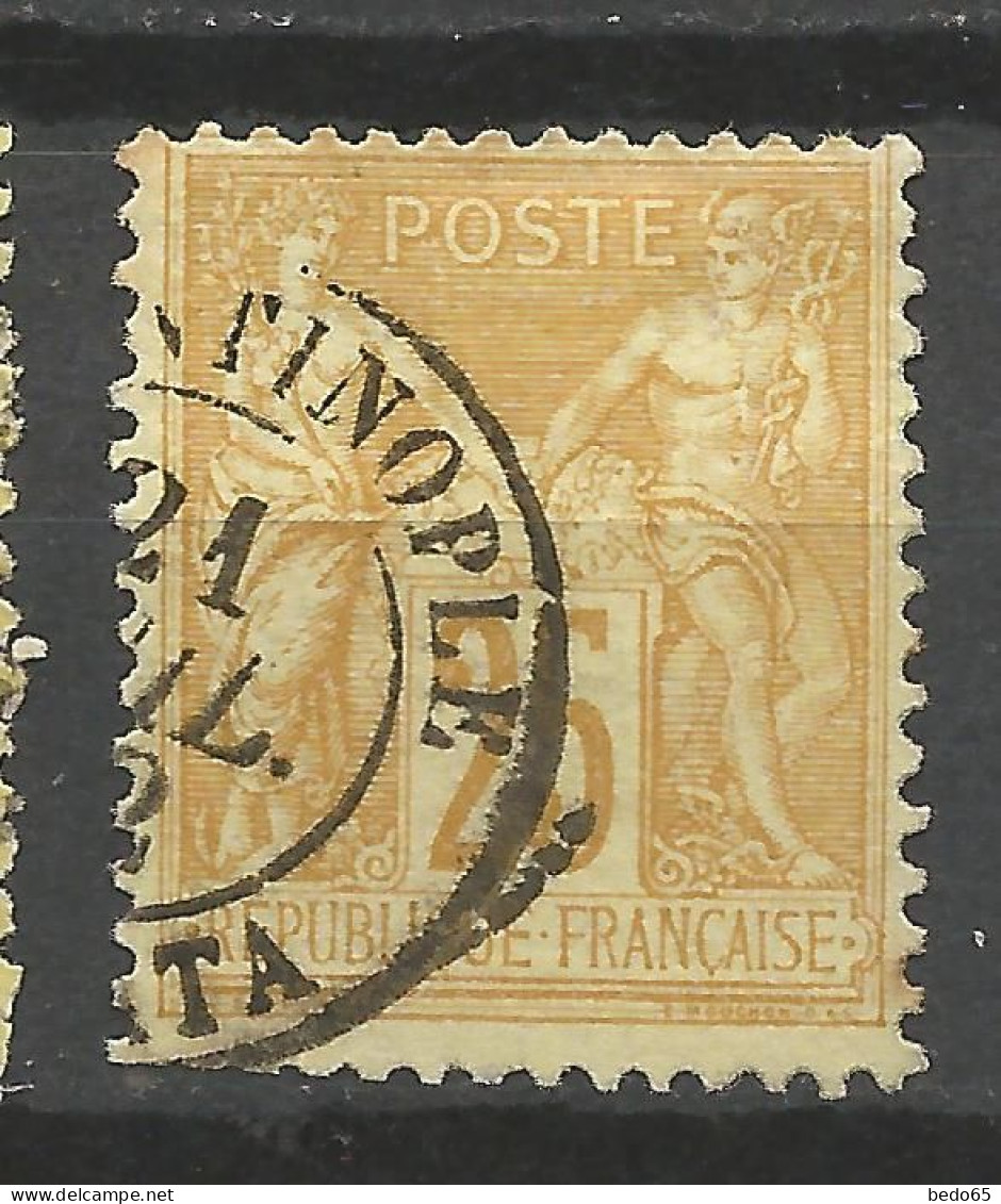 FRANCE N° 92 CACHET CONSTANTINOPLE / Used - Autres & Non Classés