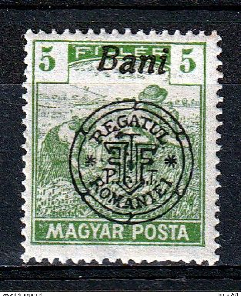 1919 - Romanian Occupation In Hungary  Mi No  28 II  LES SACKER - Bezetting