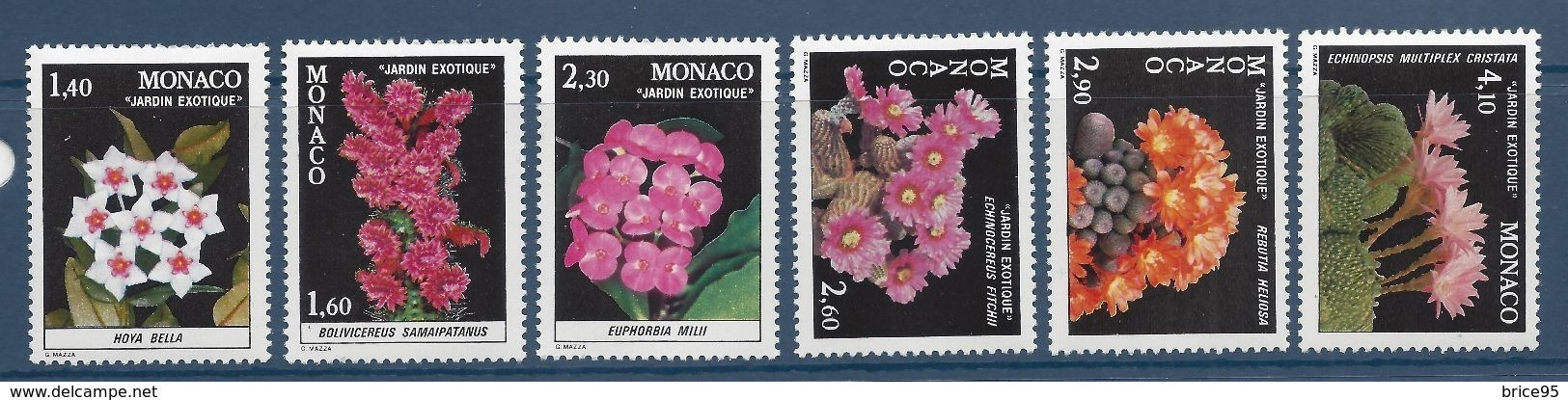 Monaco - YT N° 1306 à 1311 ** - Neuf Sans Charnière - 1982 - Unused Stamps