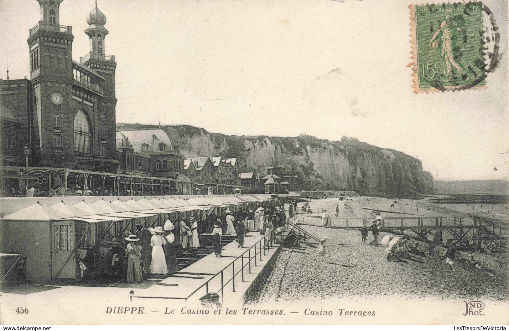 FRANCE - Dieppe - Le Casino Et Les Terasses - Carte Postale Ancienne - Dieppe