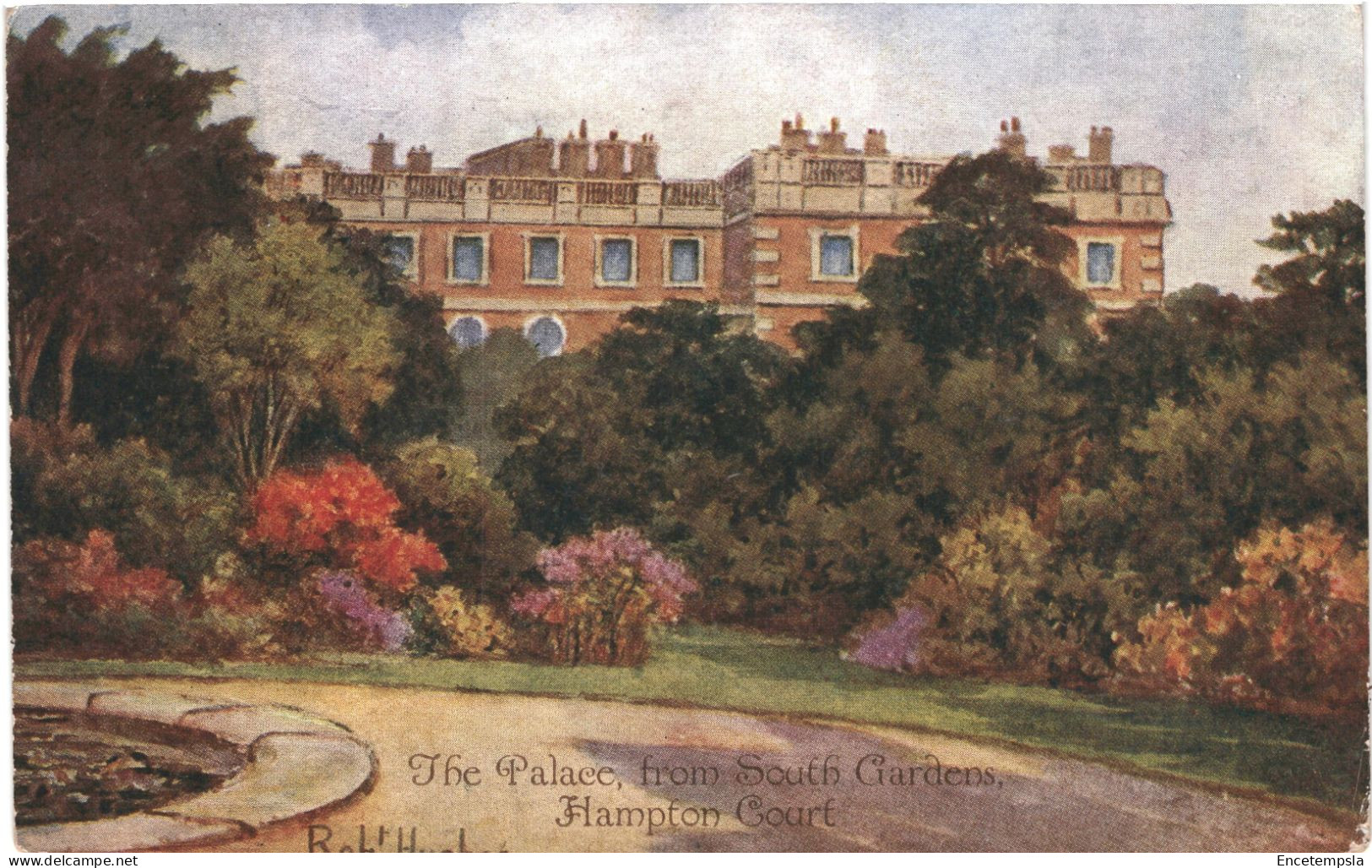 CPA Carte Postale  Royaume Uni Hampton Court The Palace From South Gardens 1920 VM71309 - Surrey