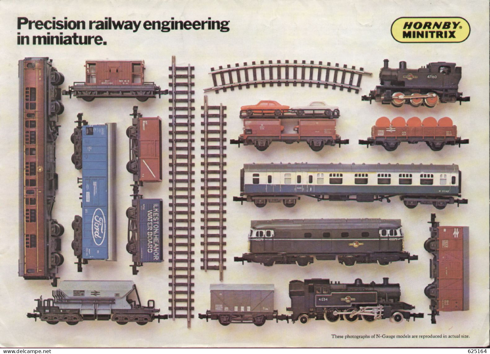 Catalogue HORNBY MINITRIX 1977 Brochure N Gauge 1/160 - Englisch