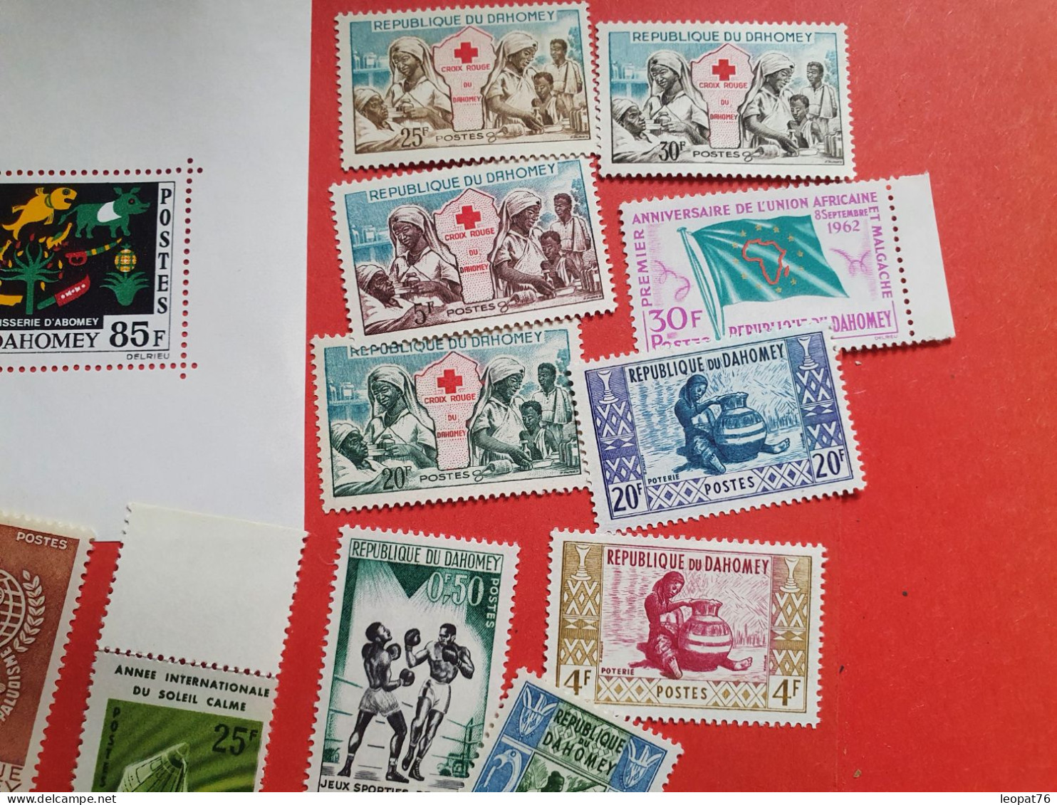 Dahomey - Lot De 20 Valeurs + 1 Bloc Neufs Luxe - Bénin – Dahomey (1960-...)