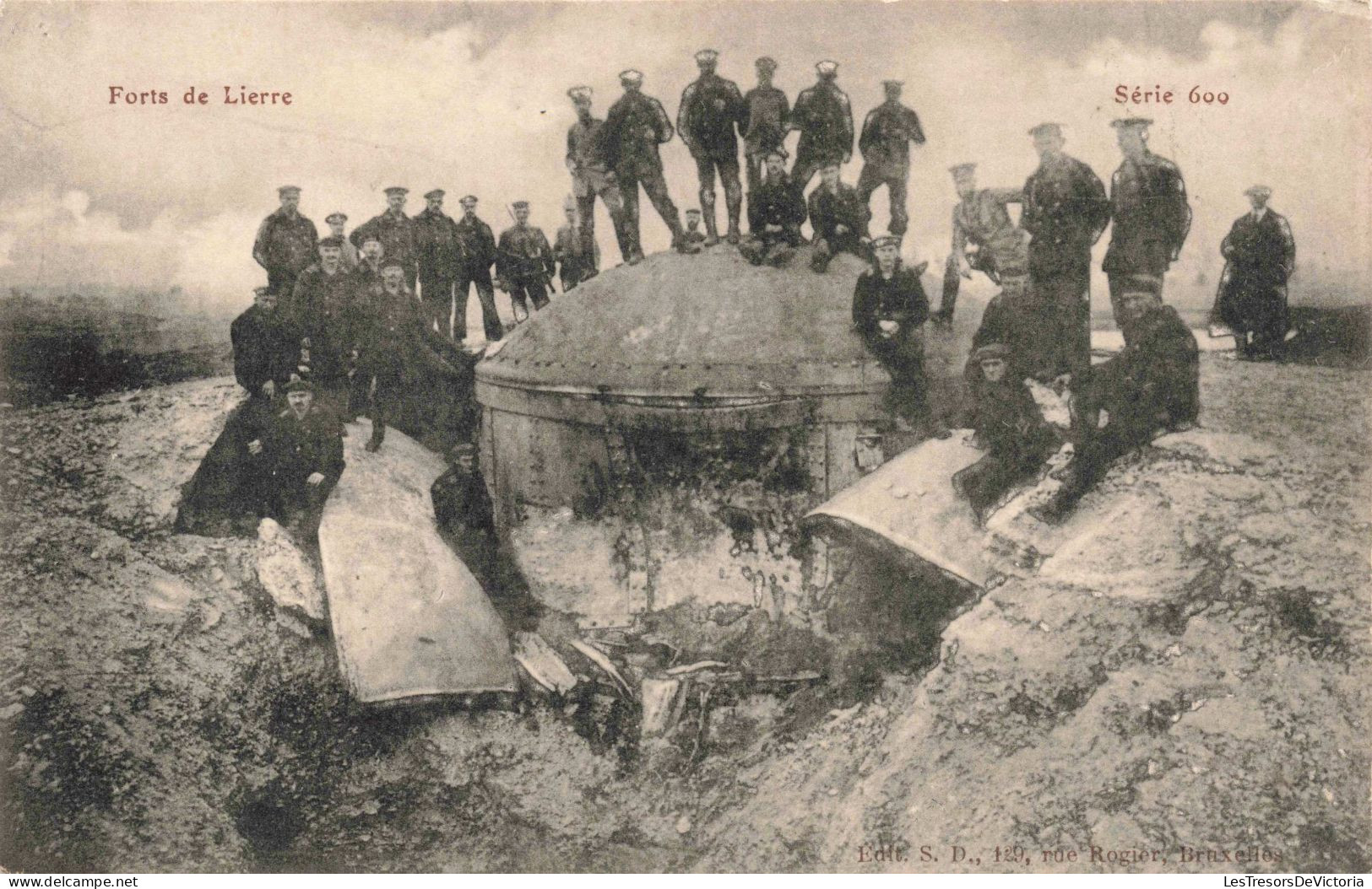 BELGIQUE - Lierre - Forts De Lierre - Animé - Carte Postale Ancienne - Lier