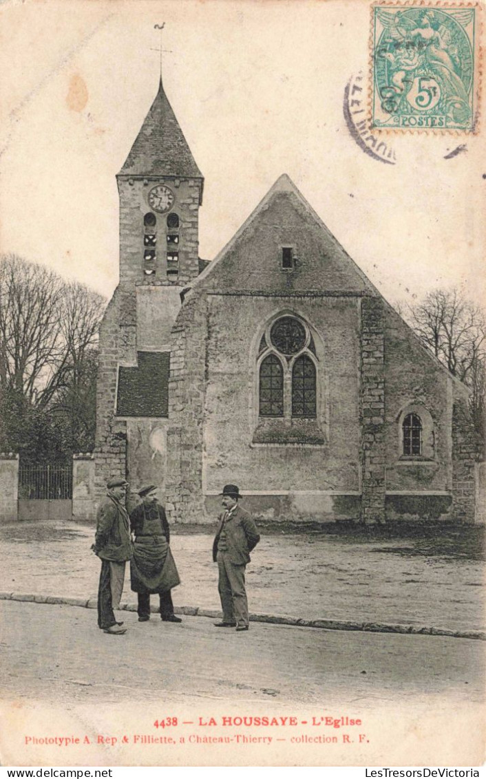 FRANCE - Bernay - La Houssaye - L'Eglise - Carte Postale Ancienne - Bernay