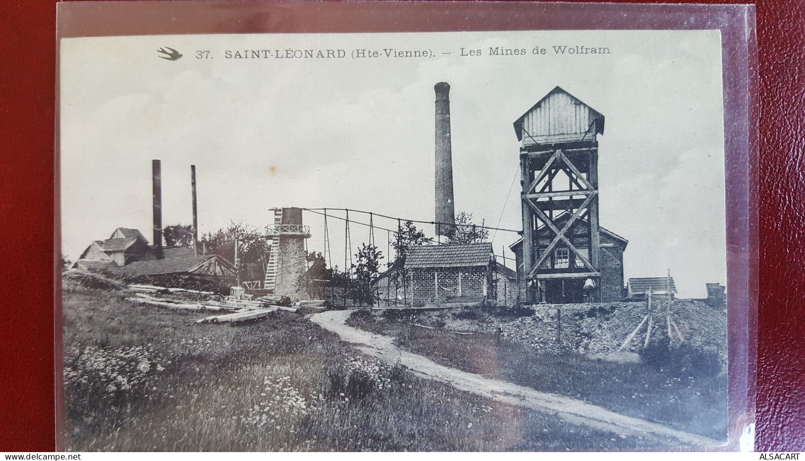 Saint Léonard , Les Mines De Wolfram , Mines De Tungstène - Saint Leonard De Noblat