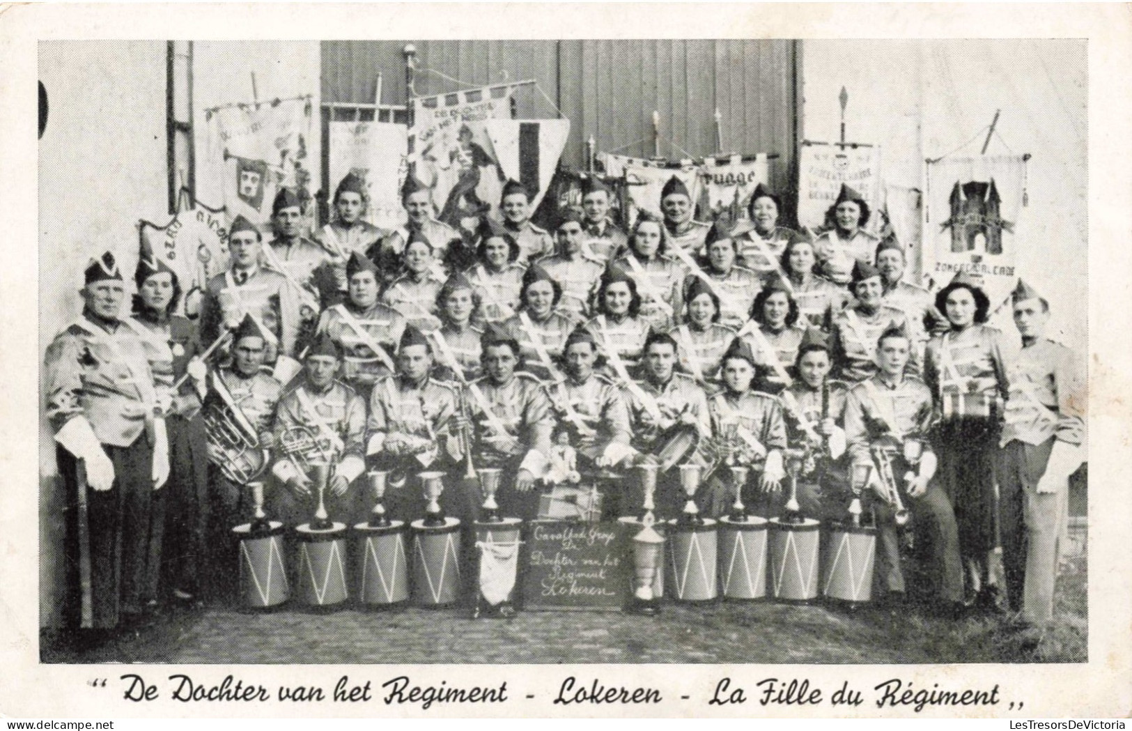 BELGIQUE - Lokeren - La Fille Du Régiment  - Carte Postale Ancienne - Lokeren