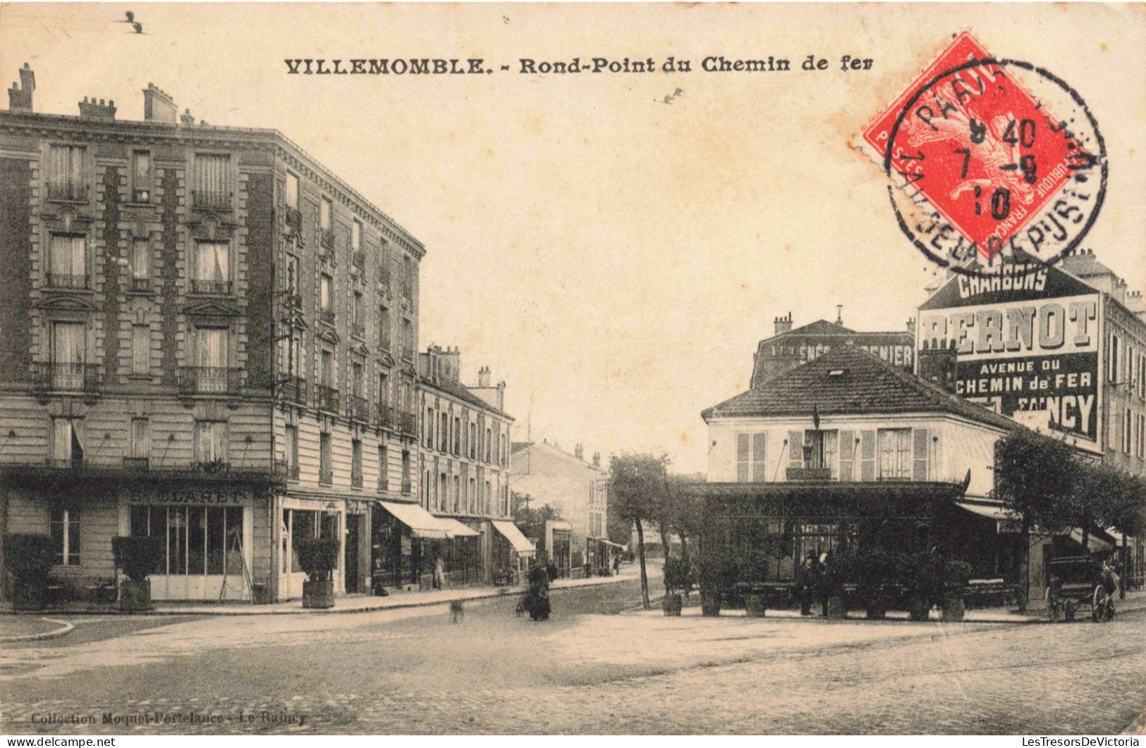 FRANCE - Le Raincy - Villemomble - Rond Point Du Chemin De  Fer - Carte Postale Ancienne - Le Raincy