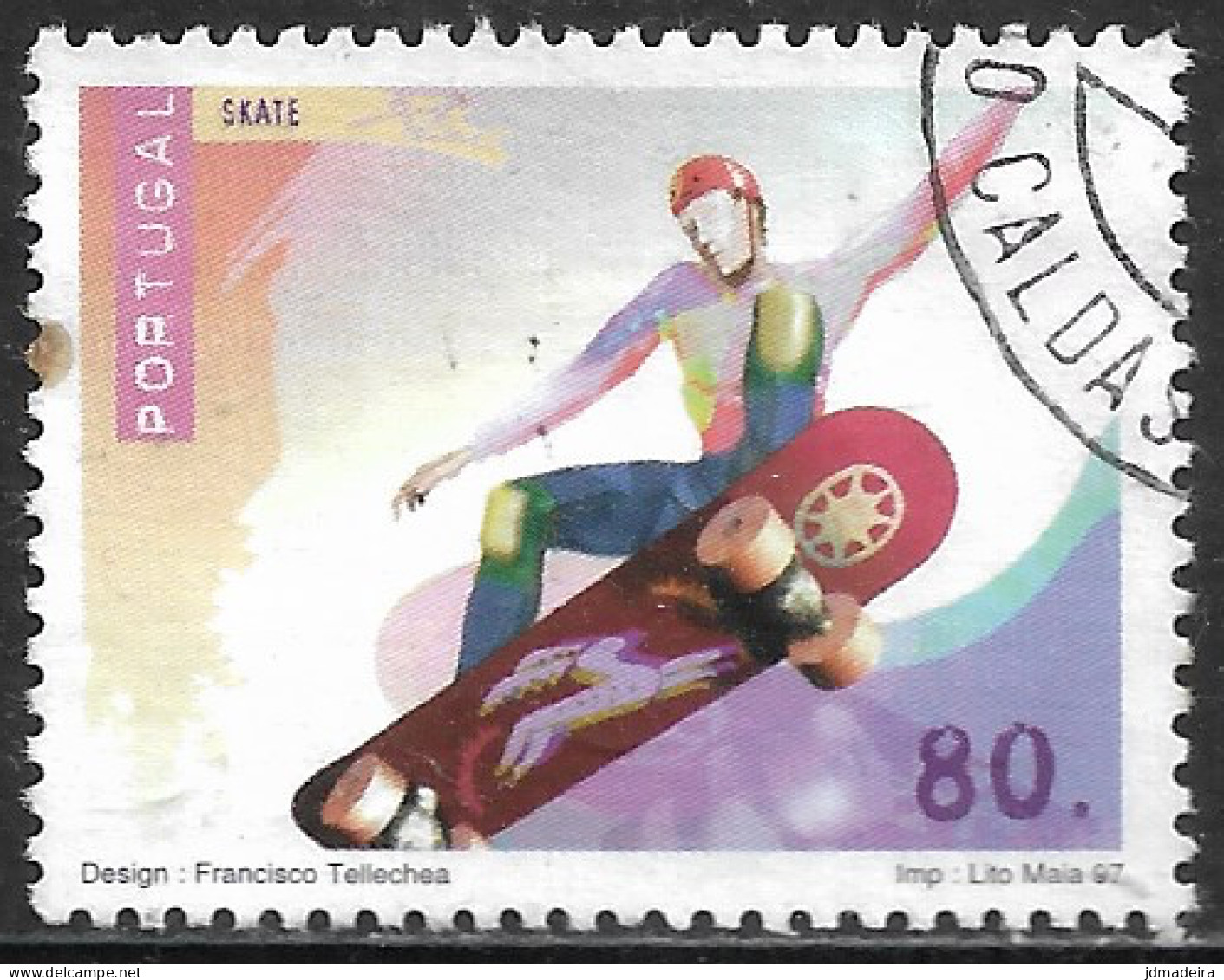 Portugal – 1997 Extreme Sports 80. Used Stamp - Gebraucht