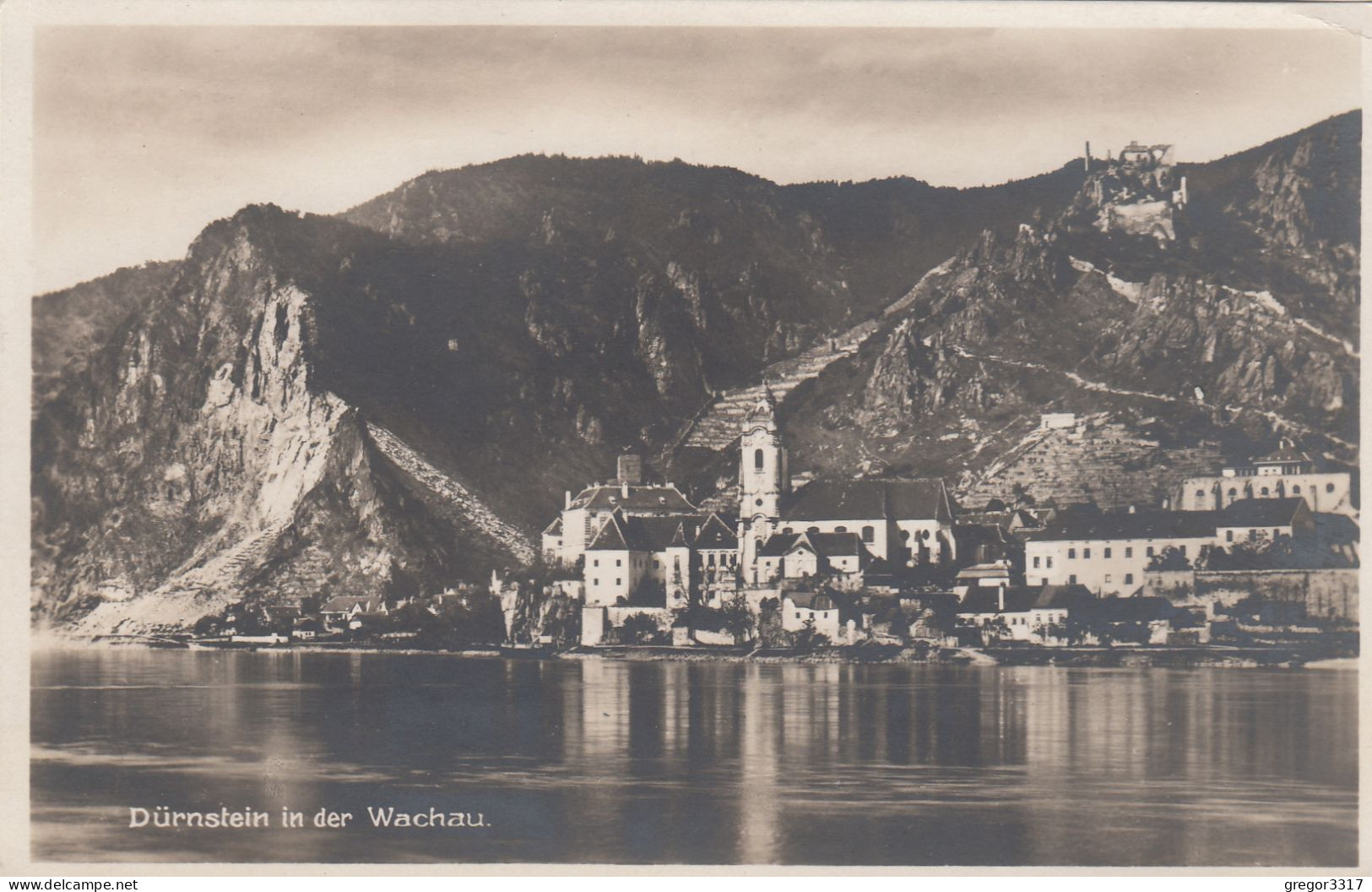 D4576) DÜRNSTEIN In Der WACHAU - Tolle FOTO AK Vom Wasser Aus 1929 - Wachau