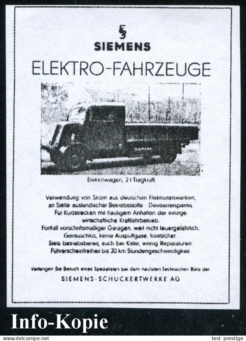 BERLIN SO/ 36/ Protos/ TELEFON GMBH 1933 (27.12.) AFS Francotyp Klar Auf Firmen-Bf.: Protos, TELEPHON GMBH = Auch Herste - Camions