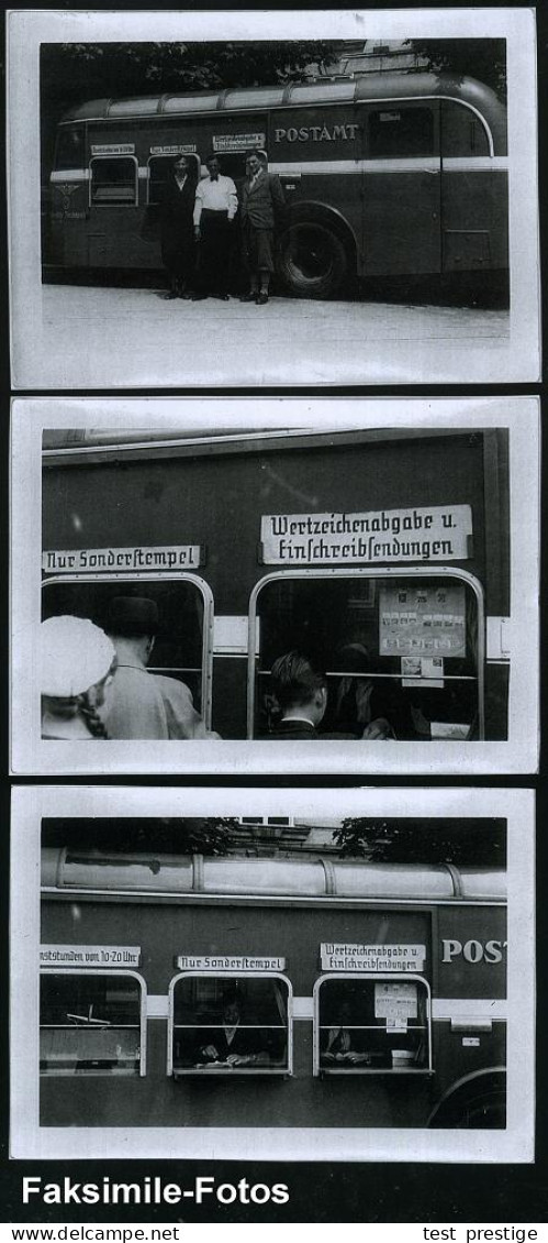 BERLIN/ FAHRB.POSTAMT/ Tag D.Briefmarke/ ..WHW/ G 1939 (8.1.) SSt (WHW-Logo Etc.) Auf Sonder-P 3 Pf. Hindenbg.: TAG DER  - Cars